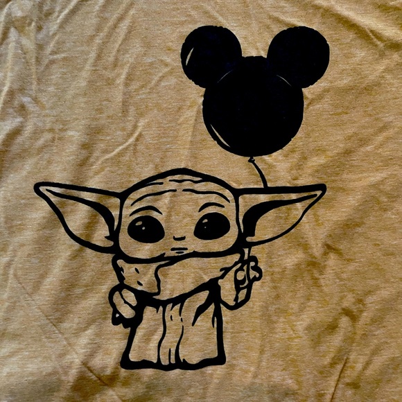 Custom Disney Baby Yoda Tank Top - Picture 2 of 2